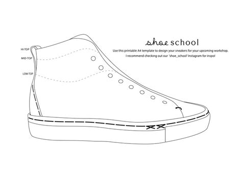 sneaker templates